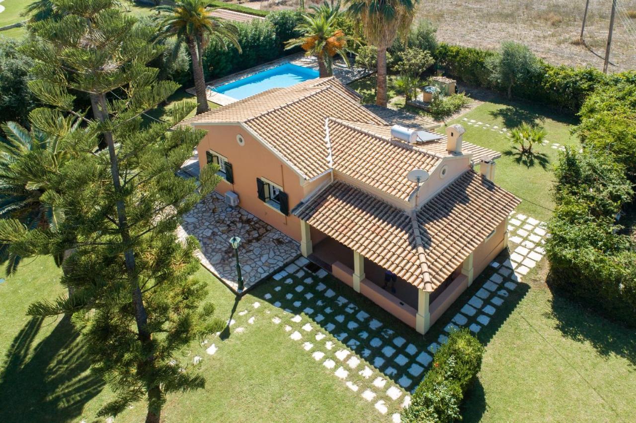 Villa Angelos Acharavi  Bagian luar foto